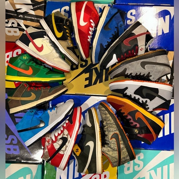 Wall decor/legitimate Skateboard Decks-All Nike sb box colors available. - Picture 4 of 5